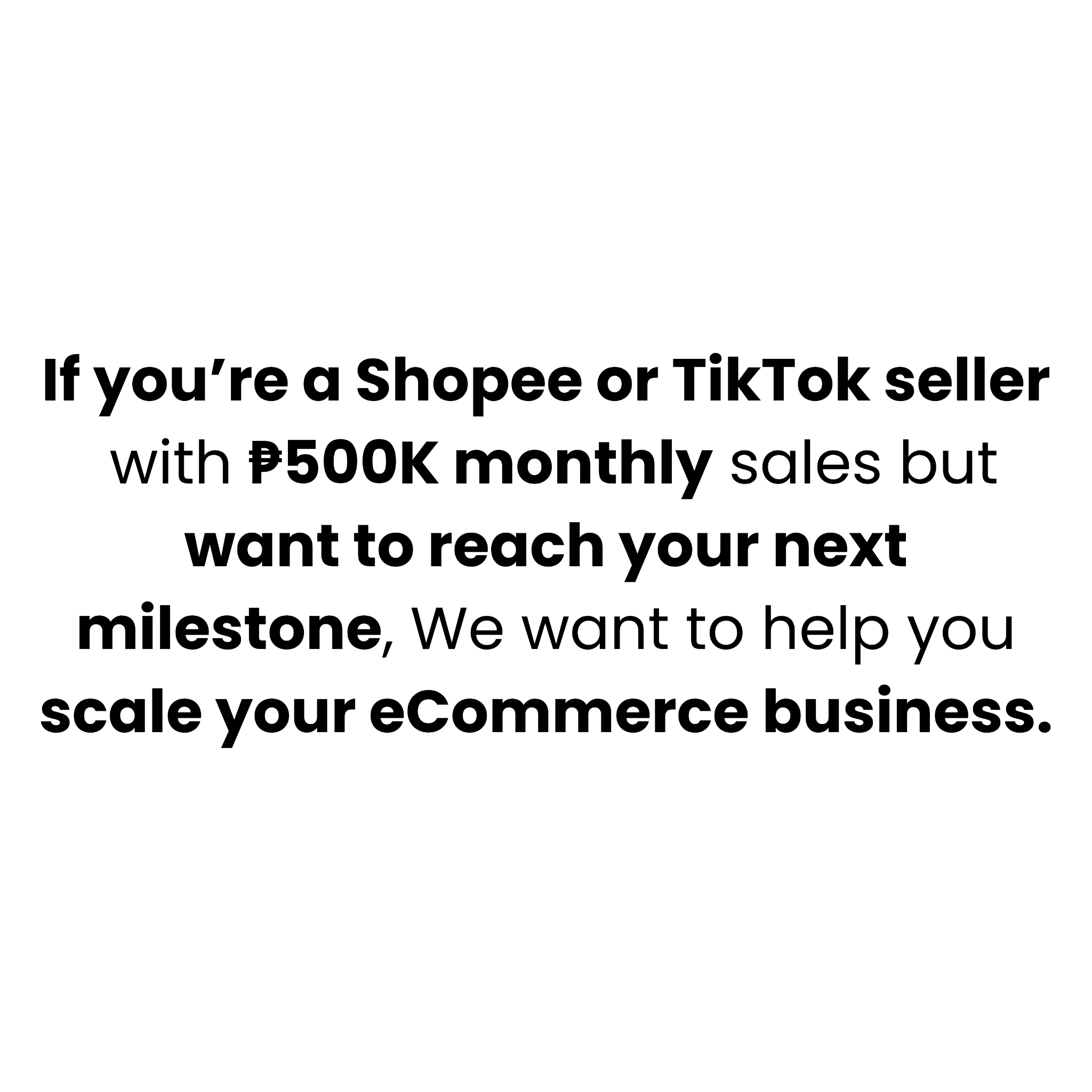 ECOM Accelerator Facebook ad