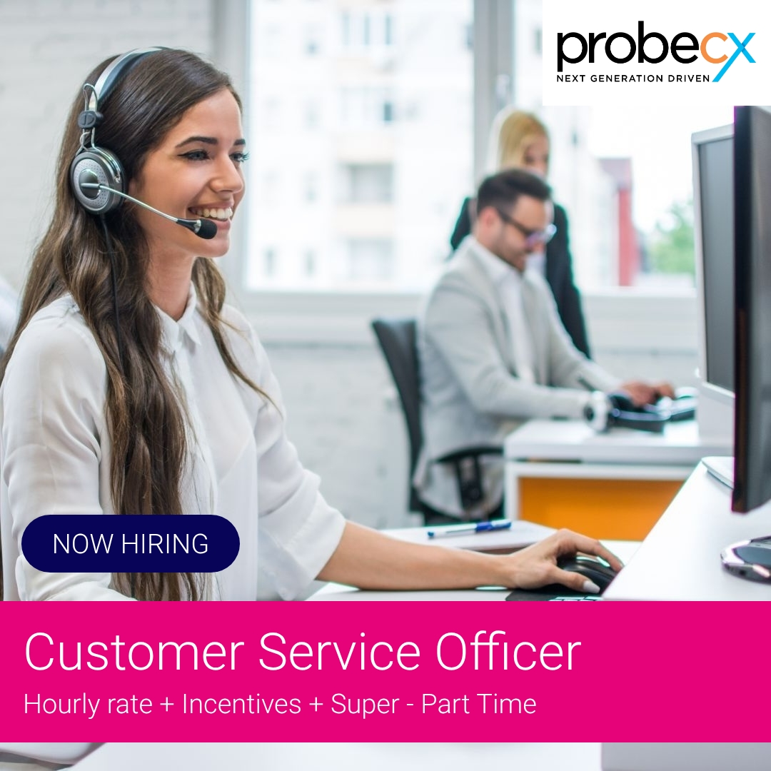 SEEK Facebook ad: Customer Service Officer