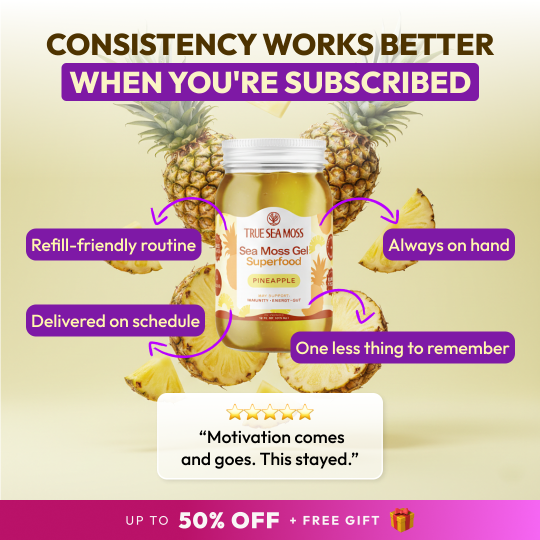 True Sea Moss Health Facebook ad