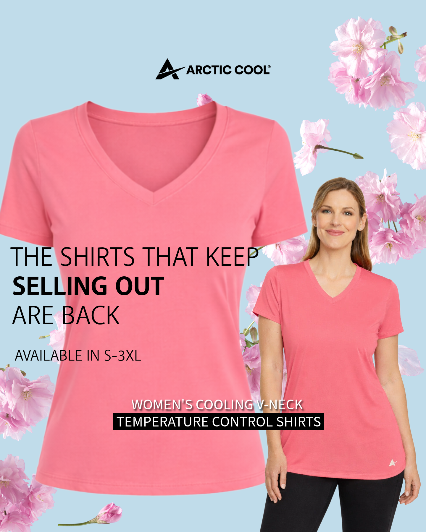 Arctic Cool Facebook ad