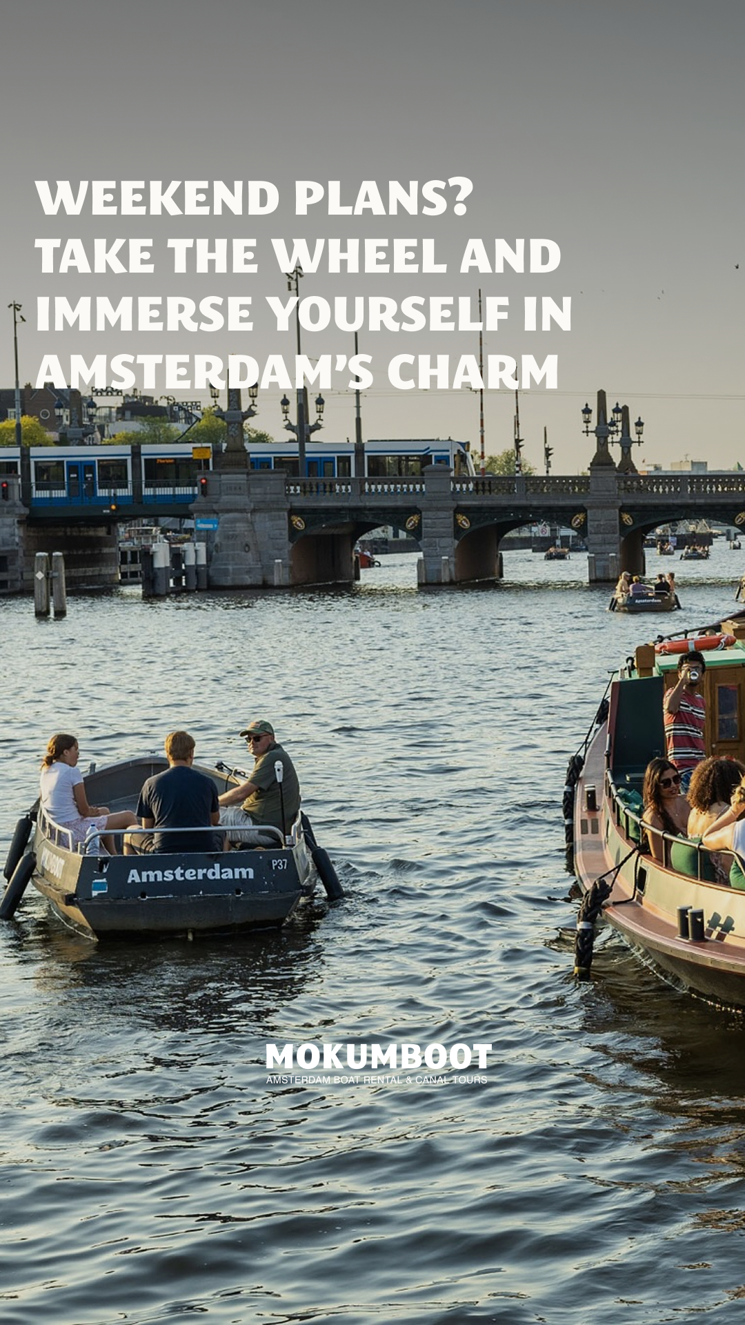 Mokumboot - boat rental & canal tours Facebook ad