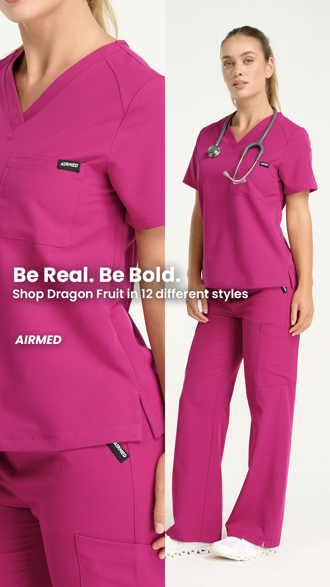 Airmed Scrubs Facebook ad