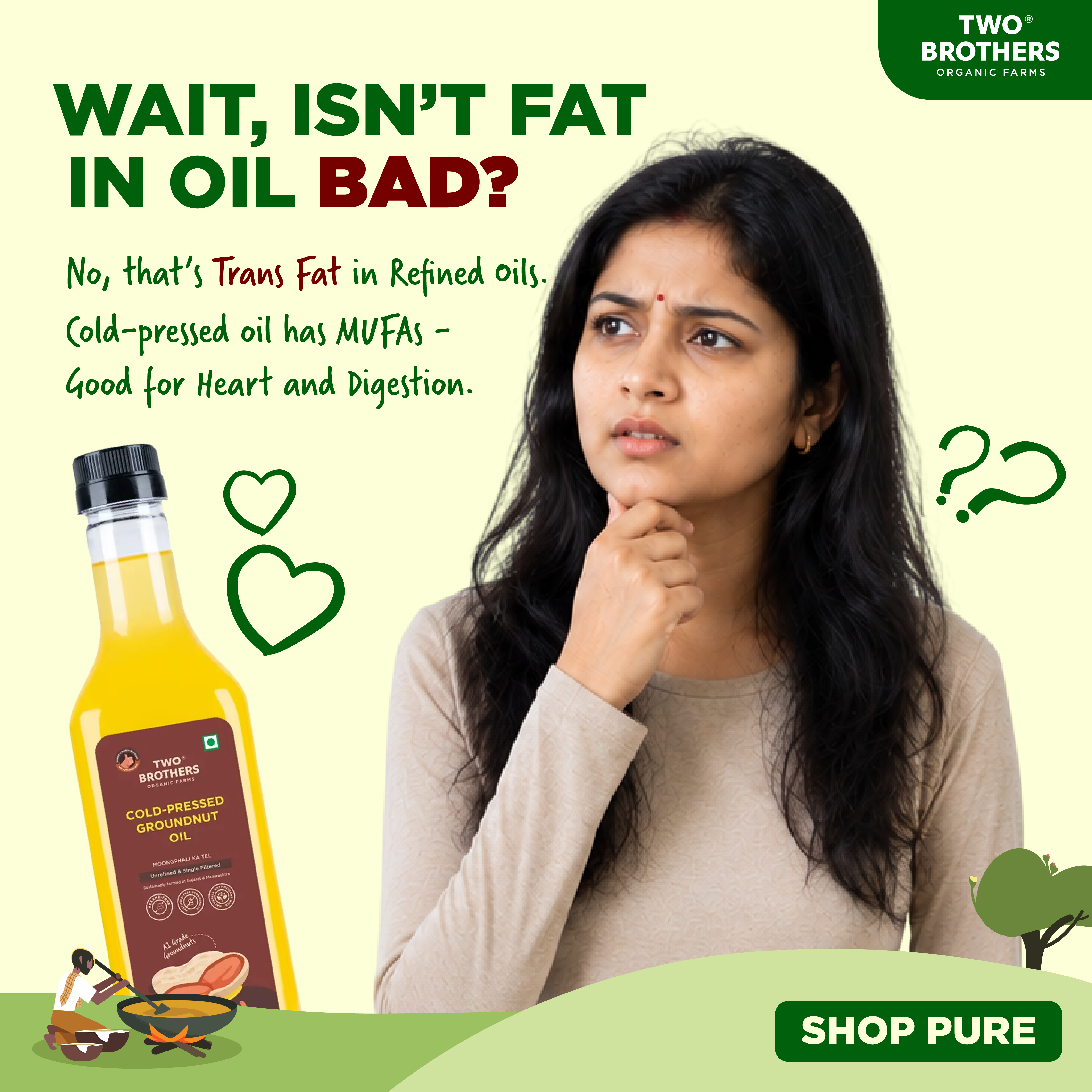 Two Brothers Organic Farms Facebook ad