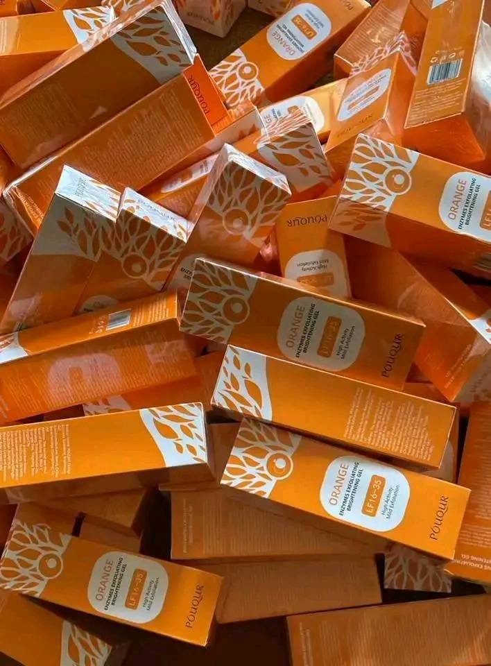 Ornely E-Shop Facebook ad: @Gels exfoliant à l'orange 2000frc à partir de…
