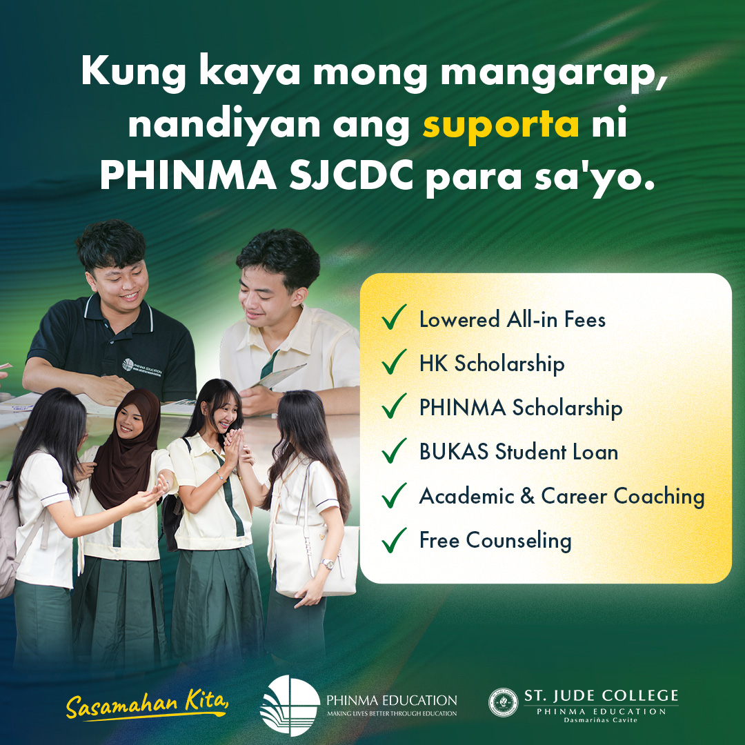 PHINMA-St. Jude College Dasmariñas Cavite Facebook ad