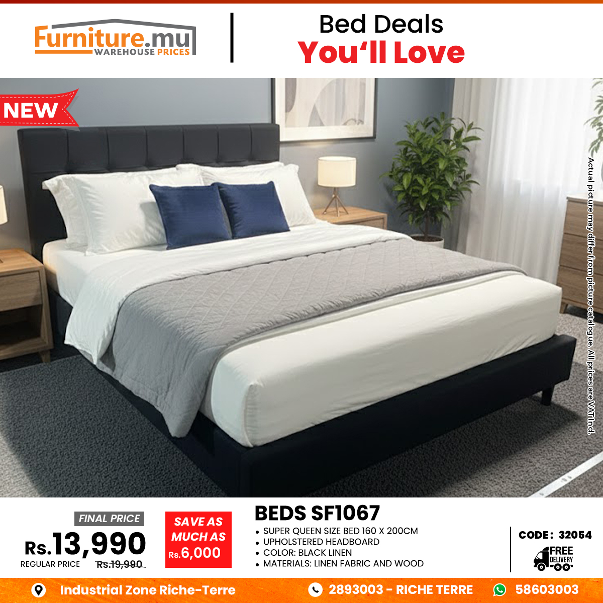 Furniture.mu Facebook ad