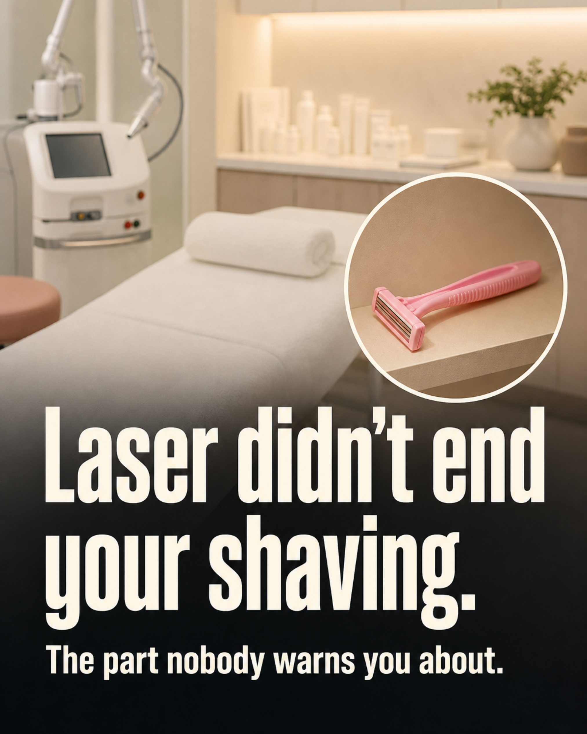 Myboosh Facebook ad: Your skin was never the problem.