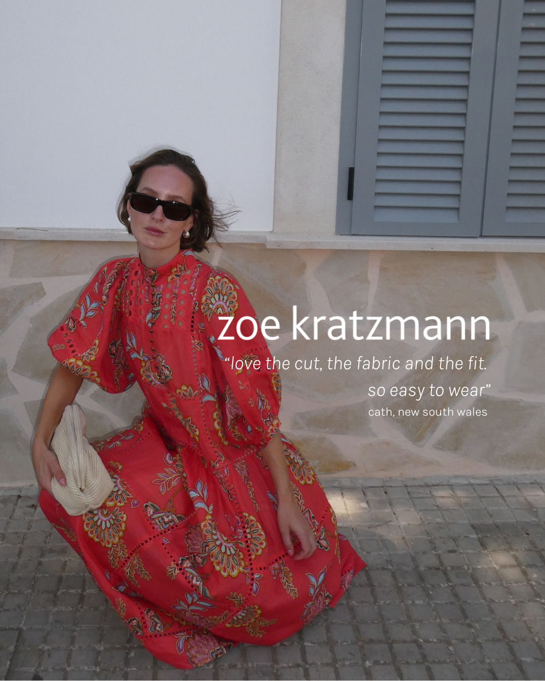 Zoe Kratzmann Footwear and Apparel Facebook ad: shop the look