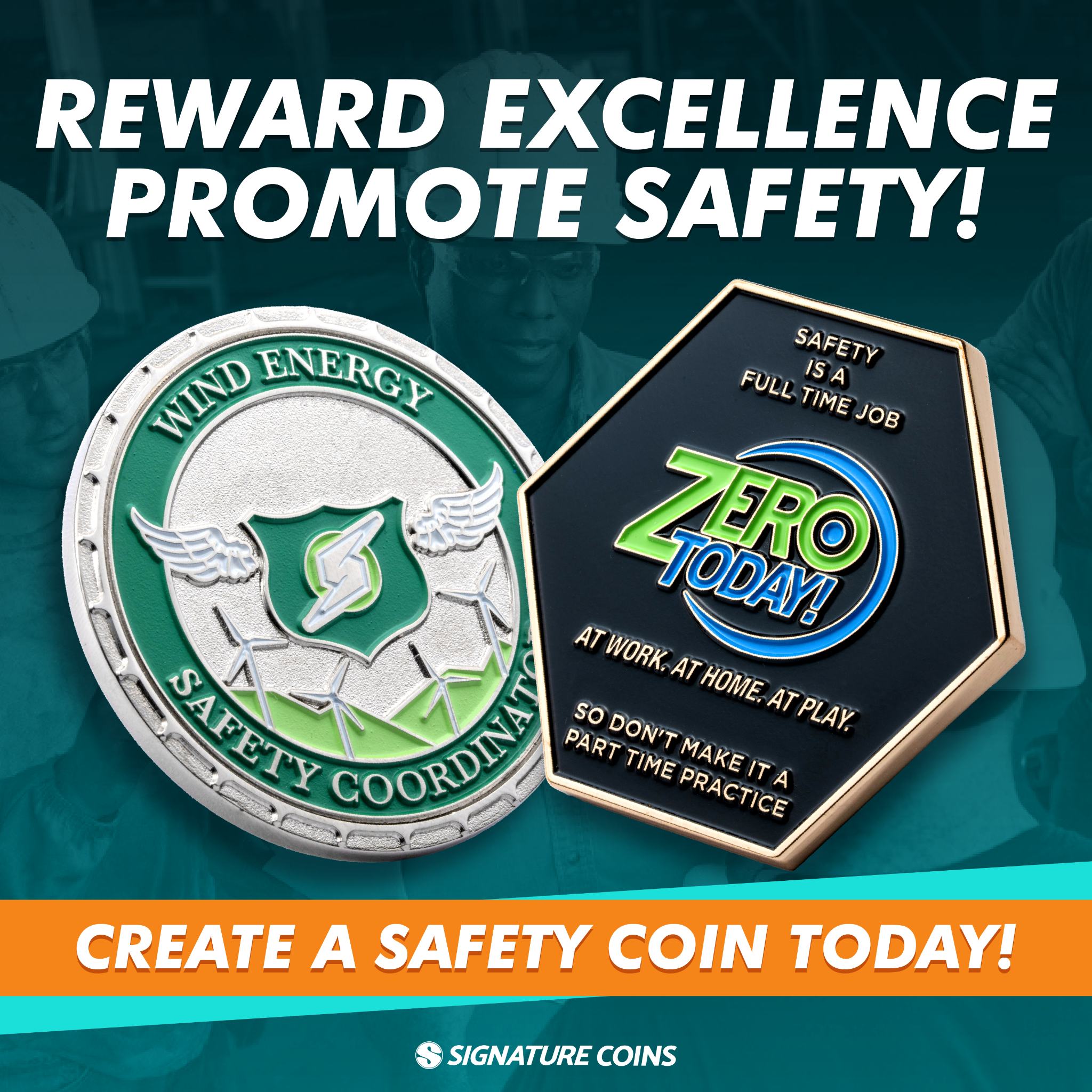 Signature Coins Facebook ad
