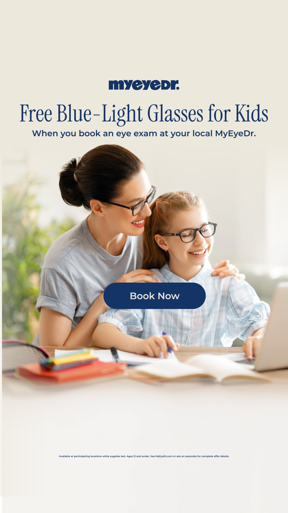 MyEyeDr. Facebook ad