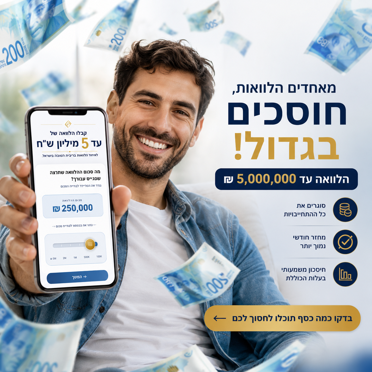 פתרונות פיננסים לישראל Facebook ad