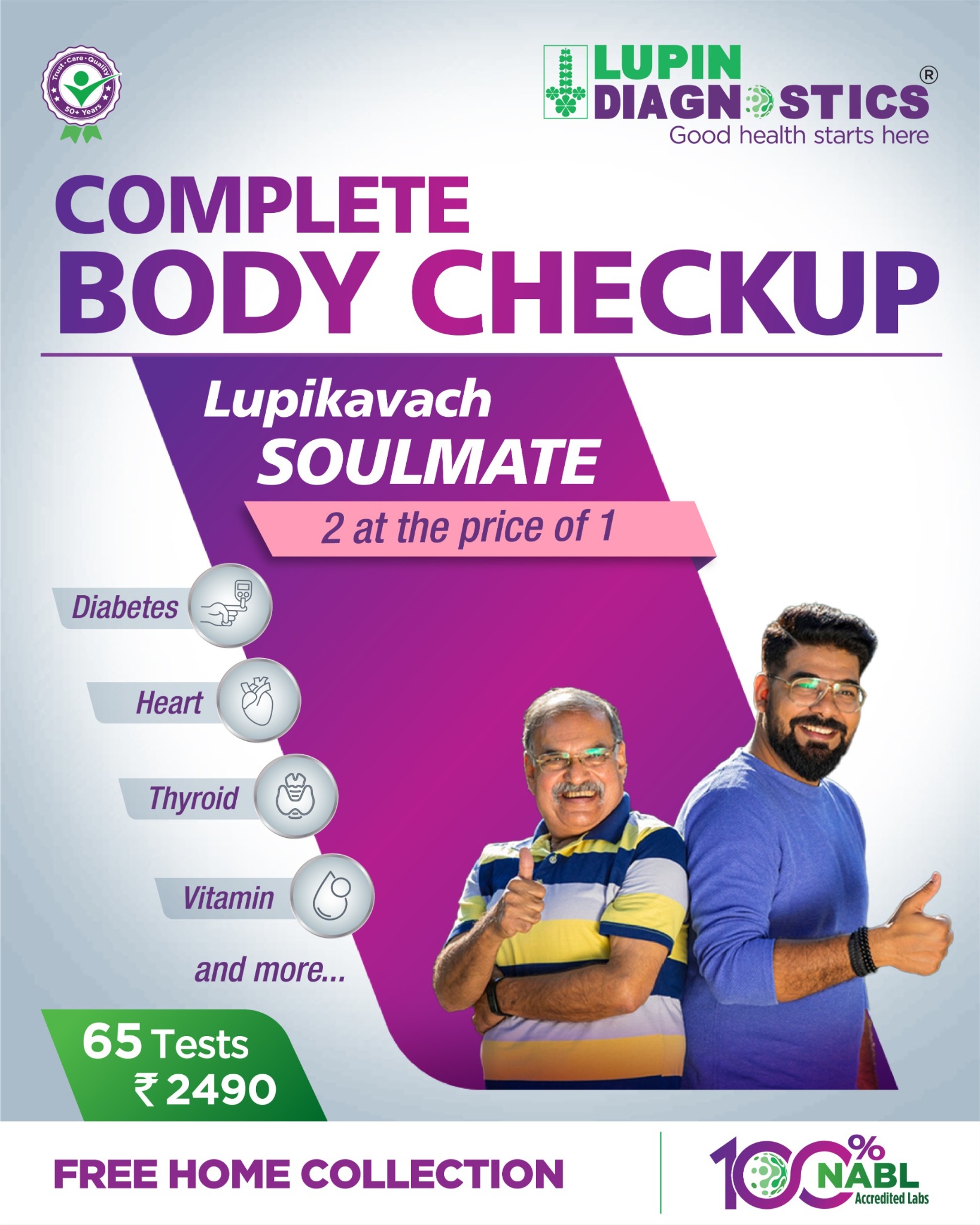 Lupin Diagnostics Facebook ad