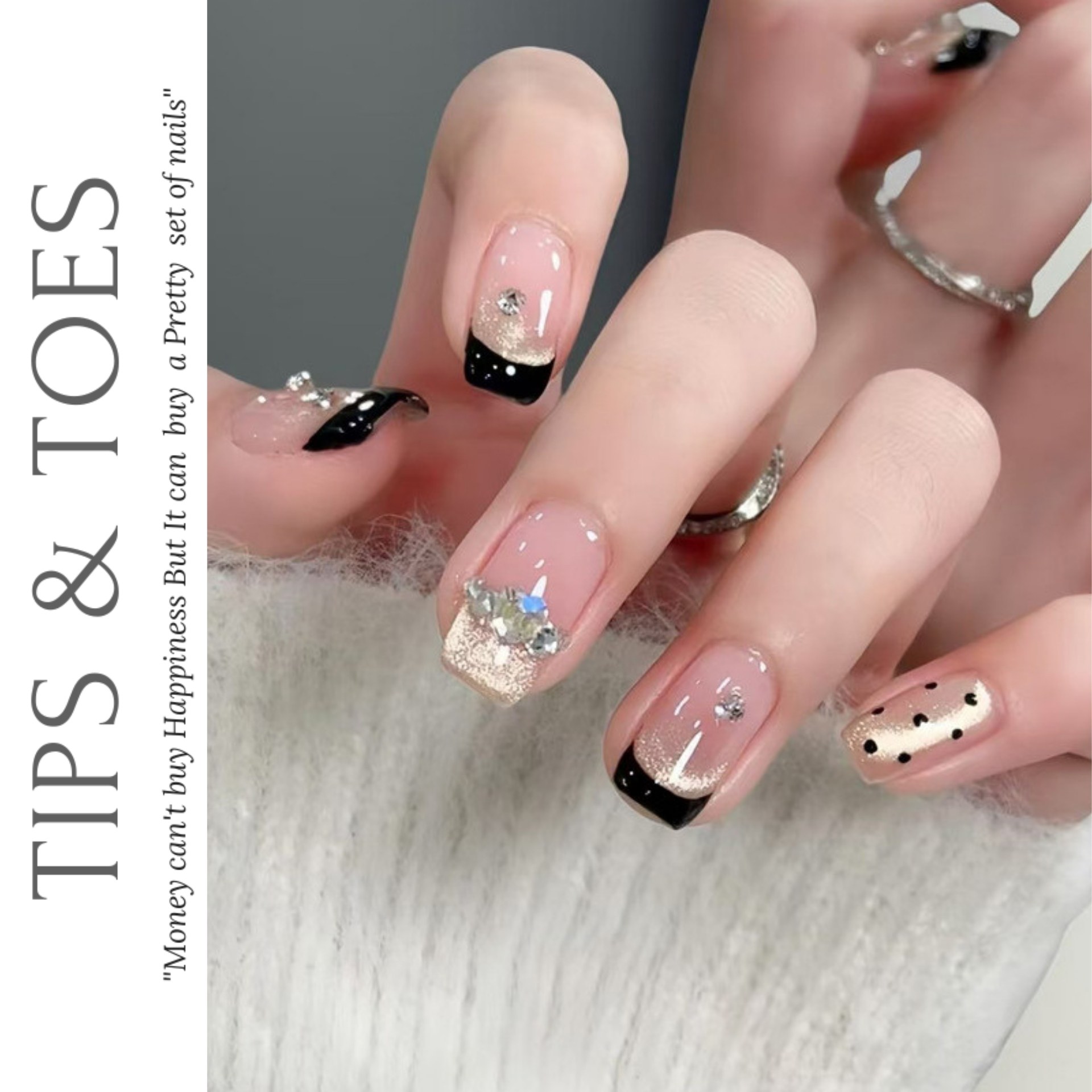 Tips and toes Facebook ad: ไม่ต้องออกนอกบ้าน ก็มีเล็บสวยแบบเข้าร้านใน5 นาที