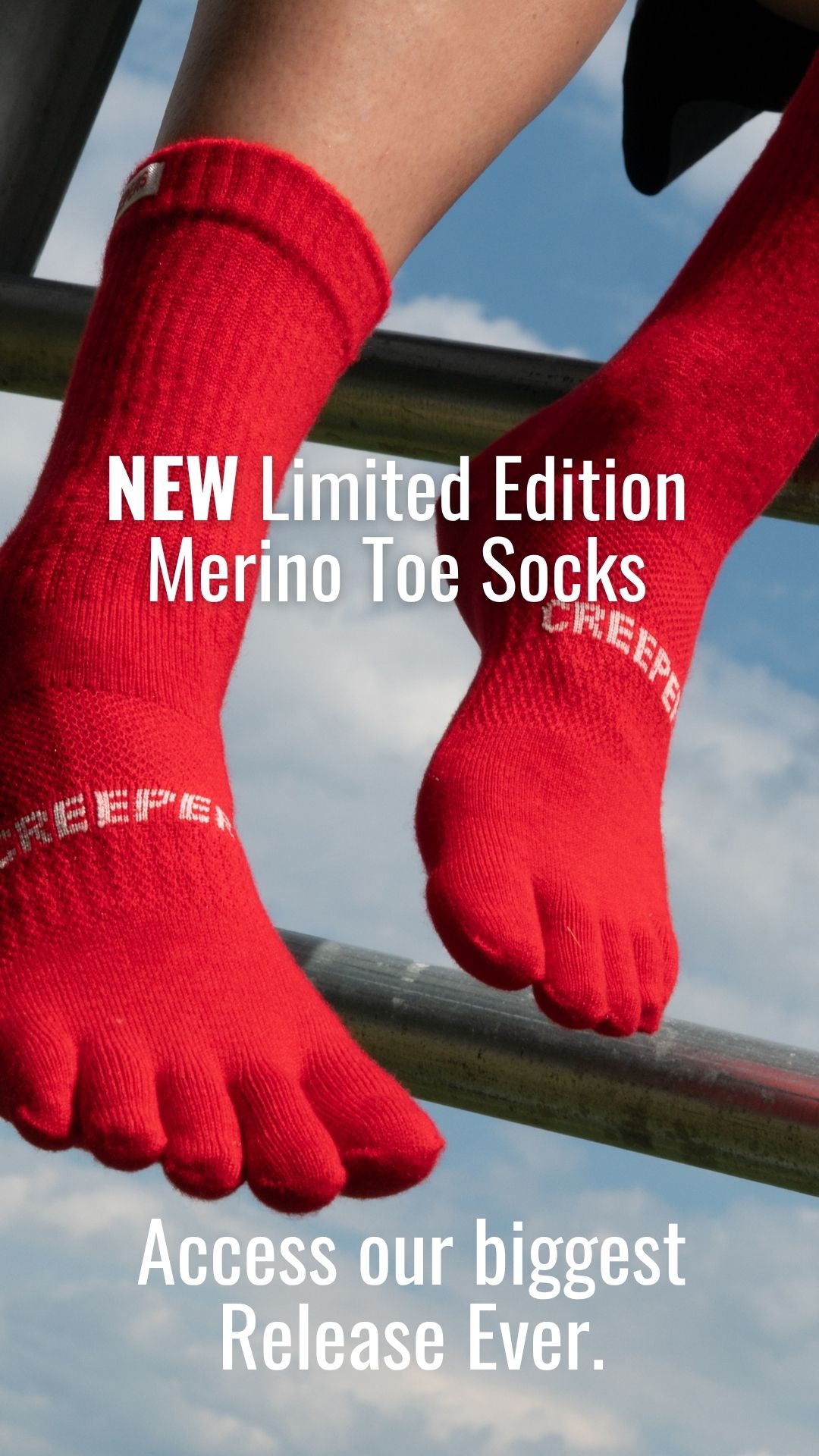 Creepers Socks Facebook ad: Limited Edition Out Now