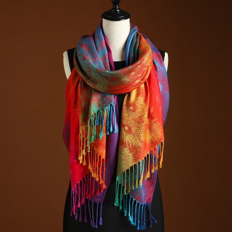 Harper-Heights Online Facebook ad: Boho Cashmere Wrap