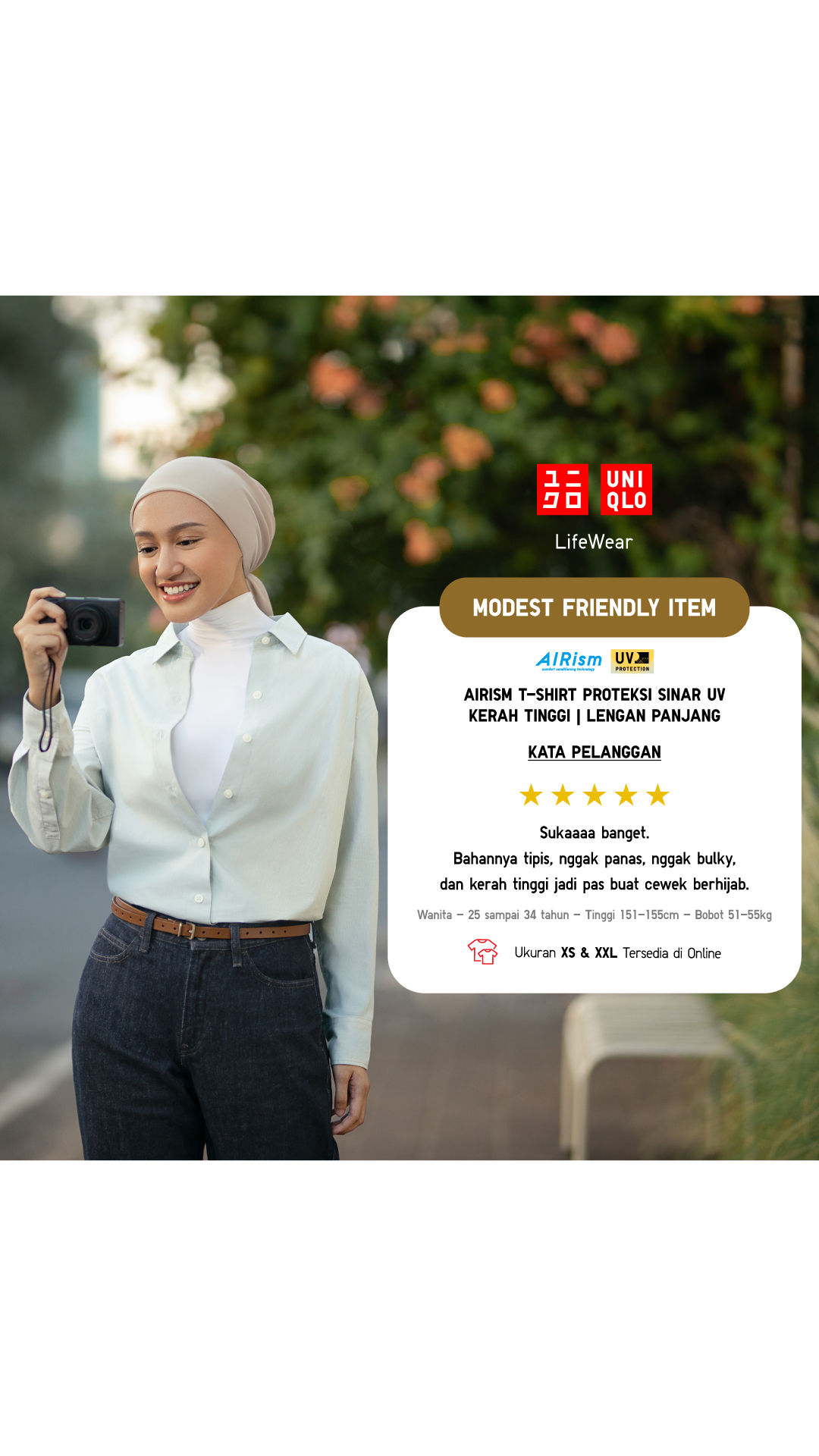 Uniqlo Indonesia Facebook ad