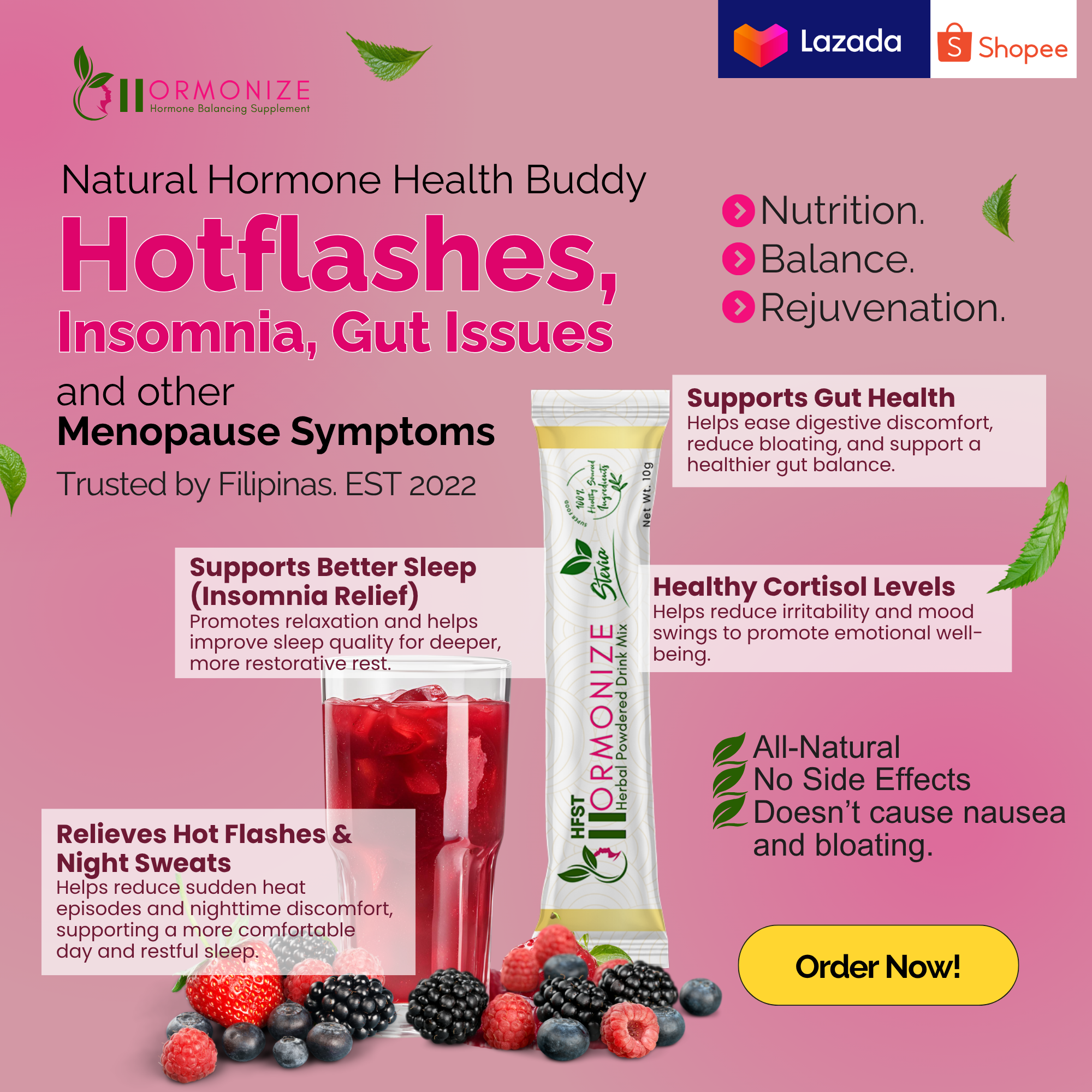 HormonizePh Facebook ad