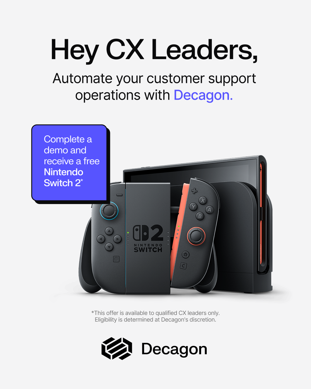 Decagon Facebook ad