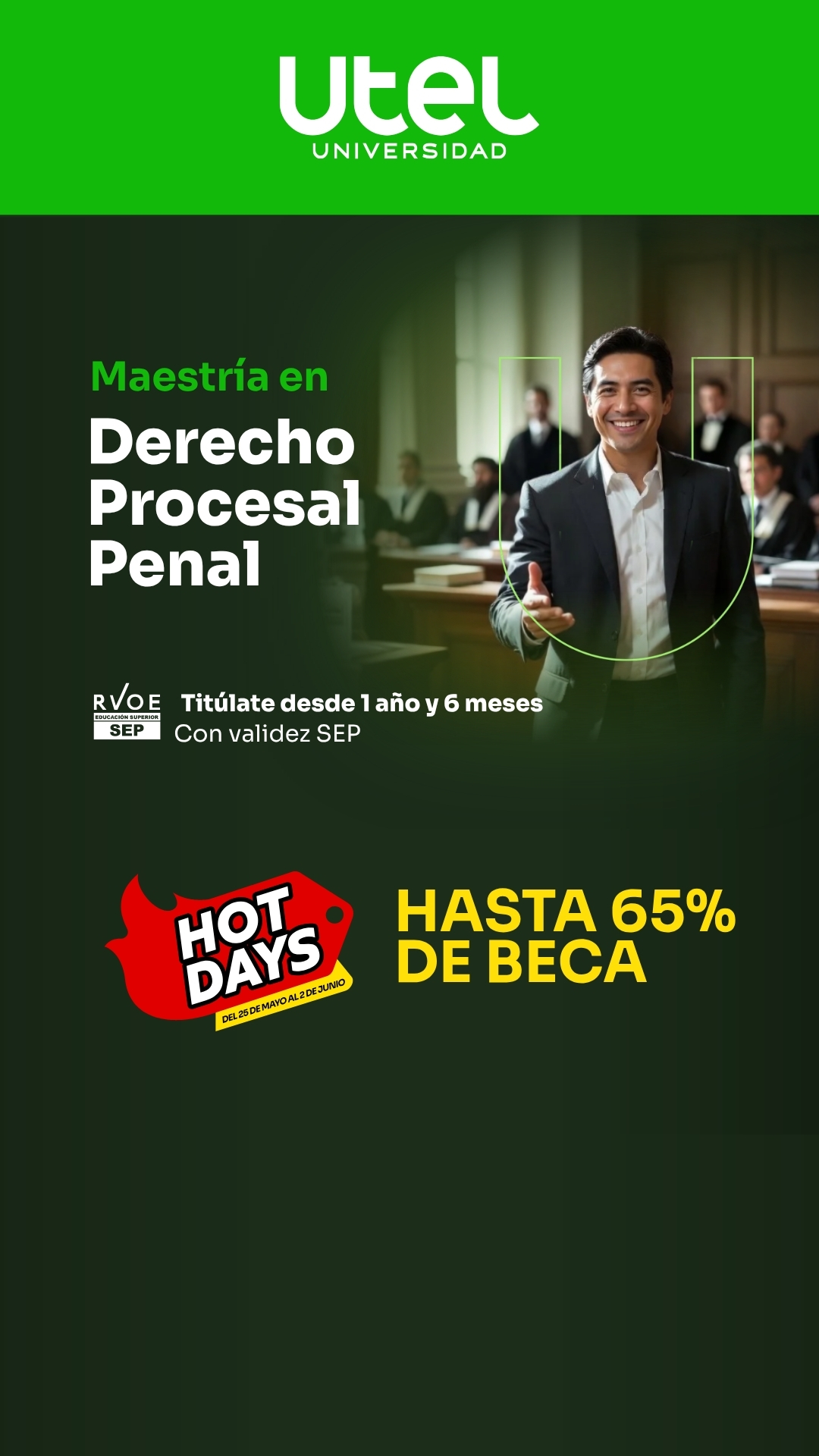 Utel Universidad Facebook ad