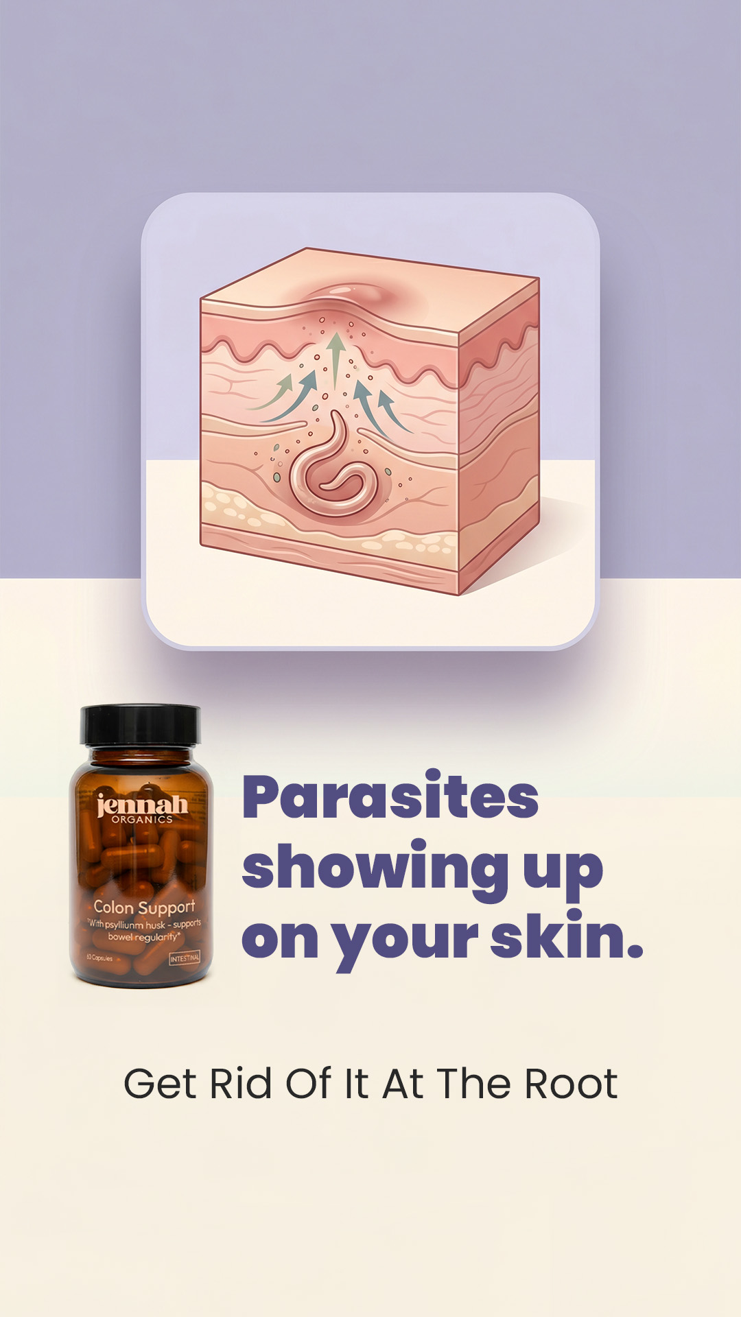 Jennah Organics Facebook ad