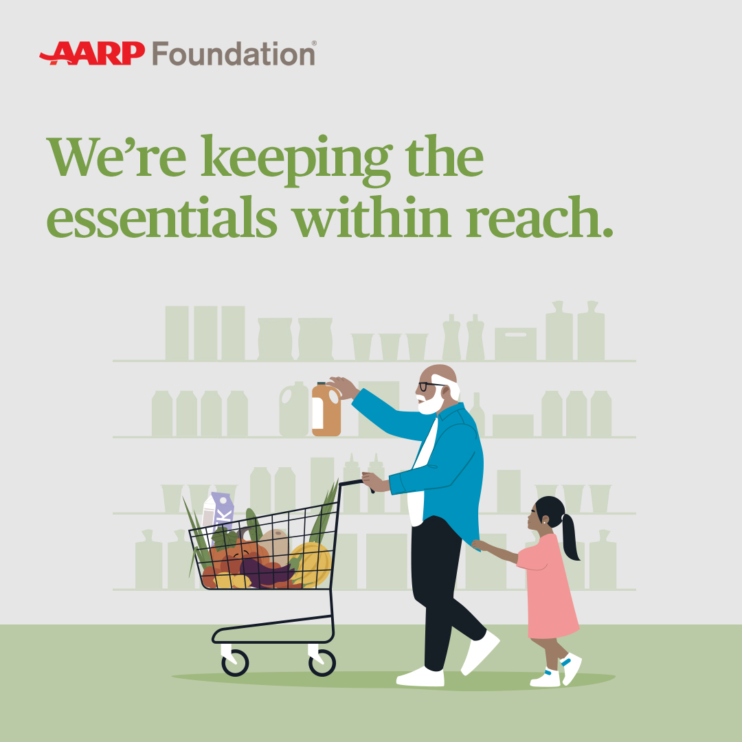 AARP Foundation Facebook ad