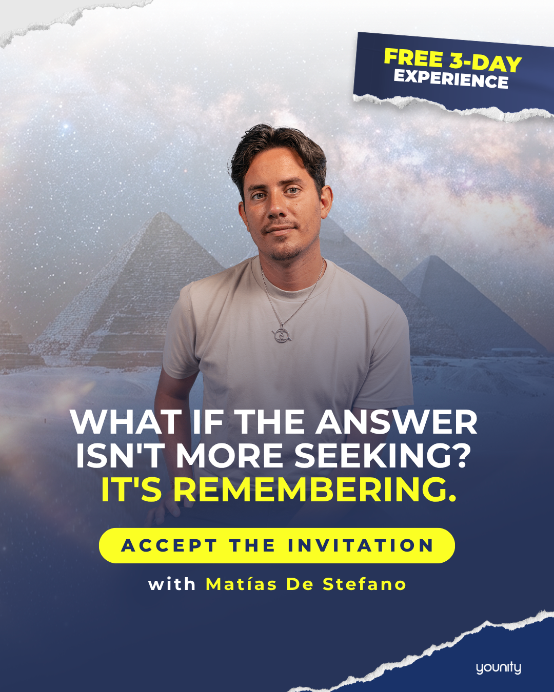 younity International Facebook ad: Coherence is the shift you haven't tried