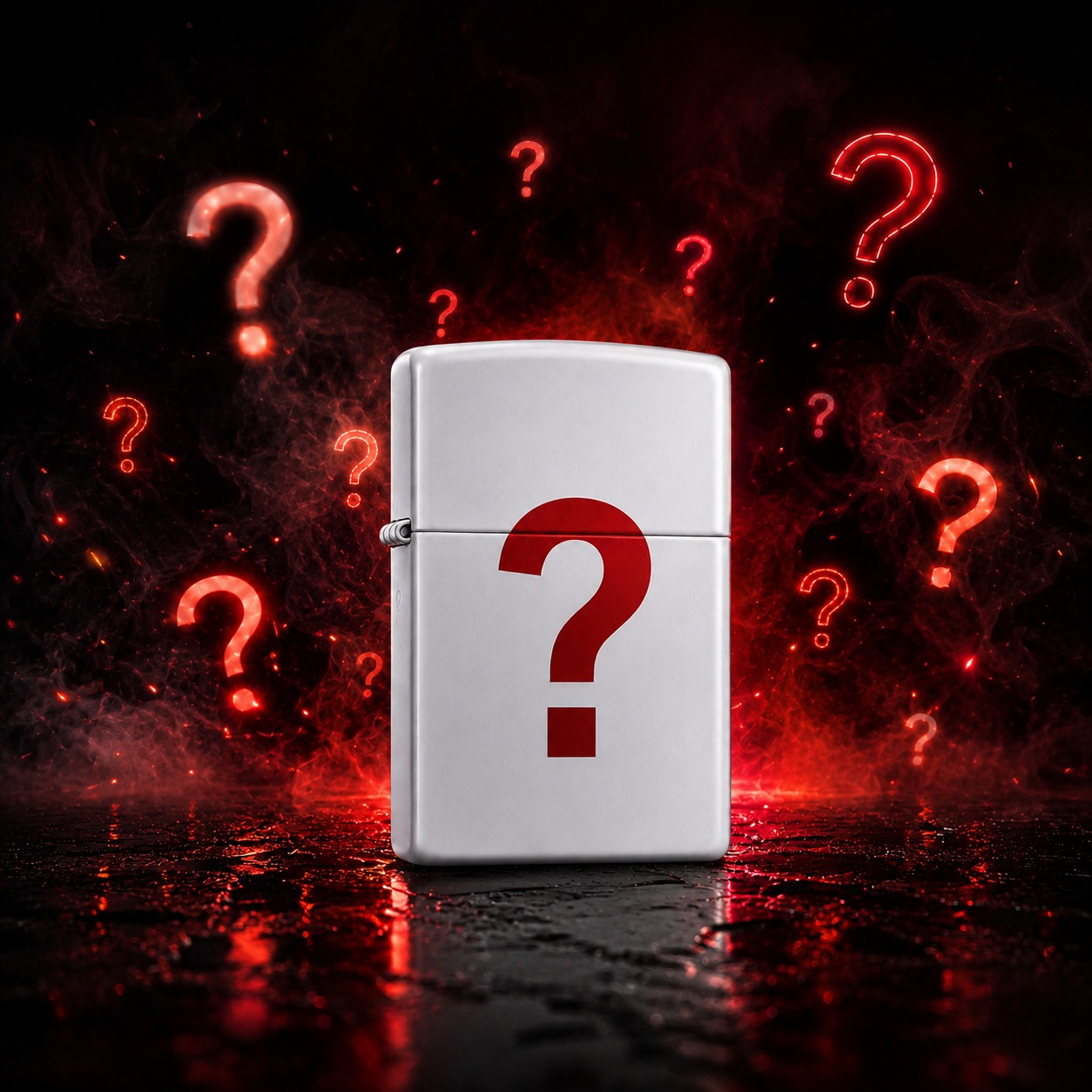 Zippo Facebook ad: A Mystery Zippo lighter Is Waiting…