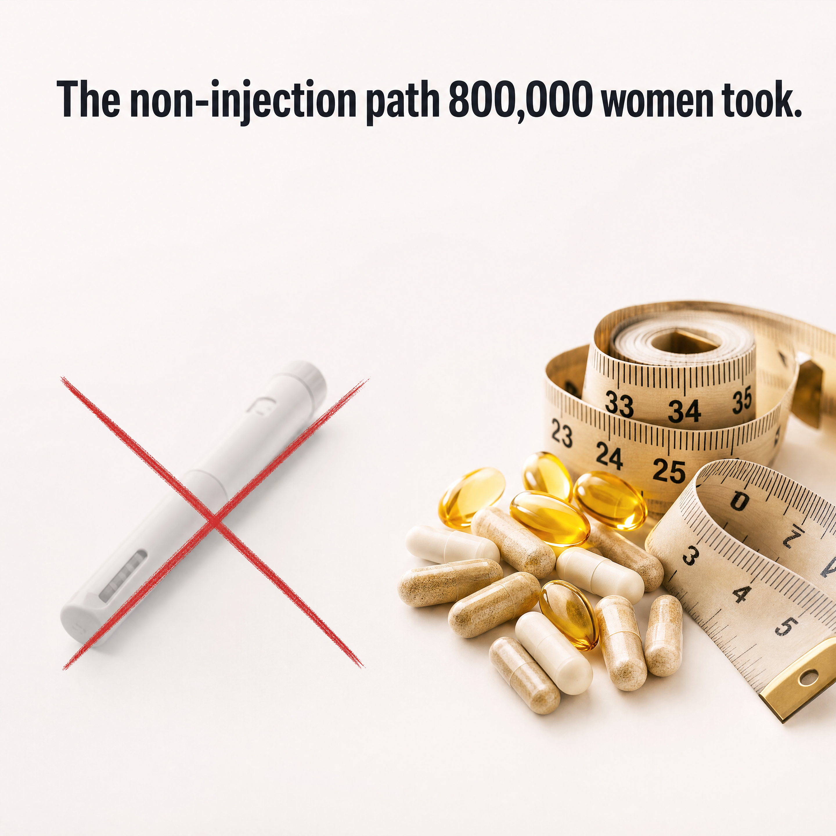 Mid Life Miracles Facebook ad: GLP-1 vs the $0.83-a-Day Capsule, The Honest Comparison