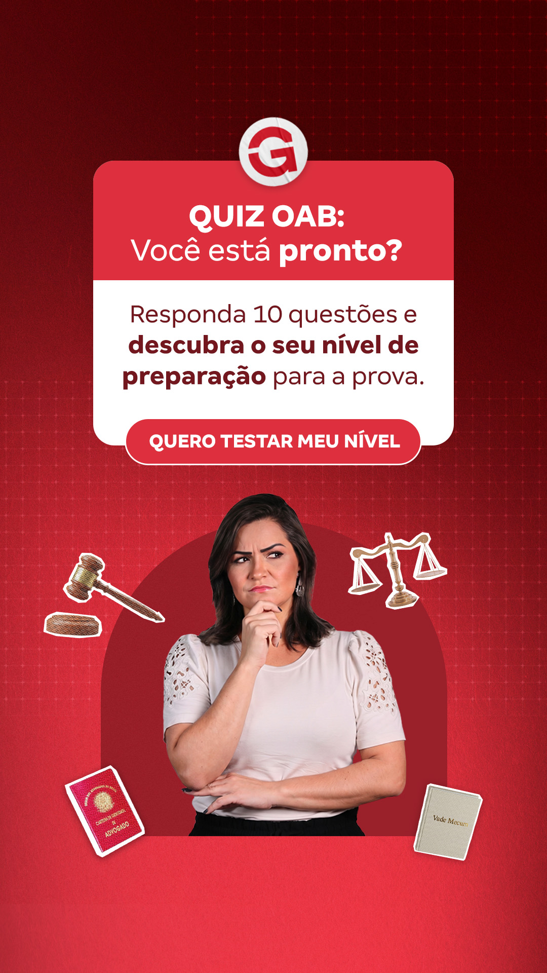 Gran Cursos OAB - Exame de Ordem Facebook ad from Apr 14, 2026