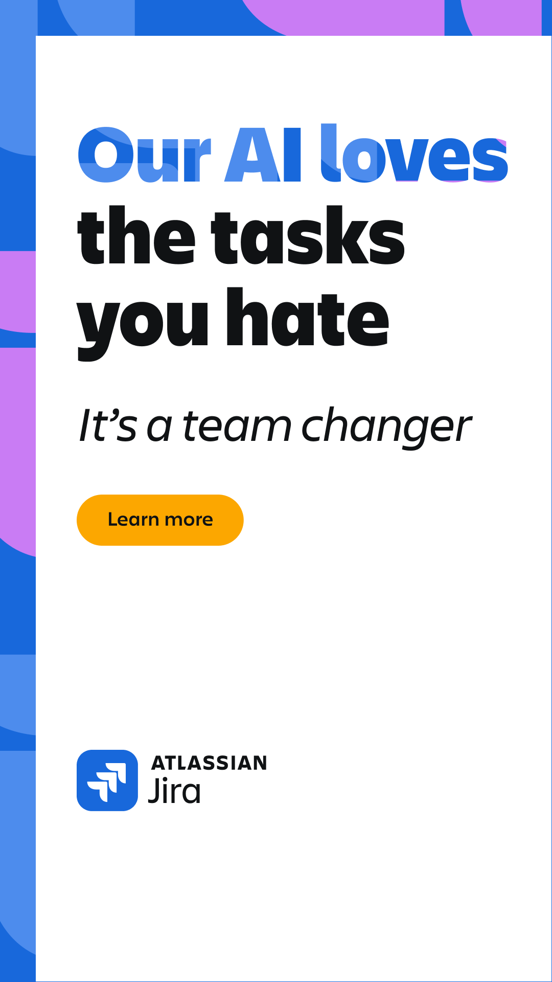 Atlassian Facebook ad
