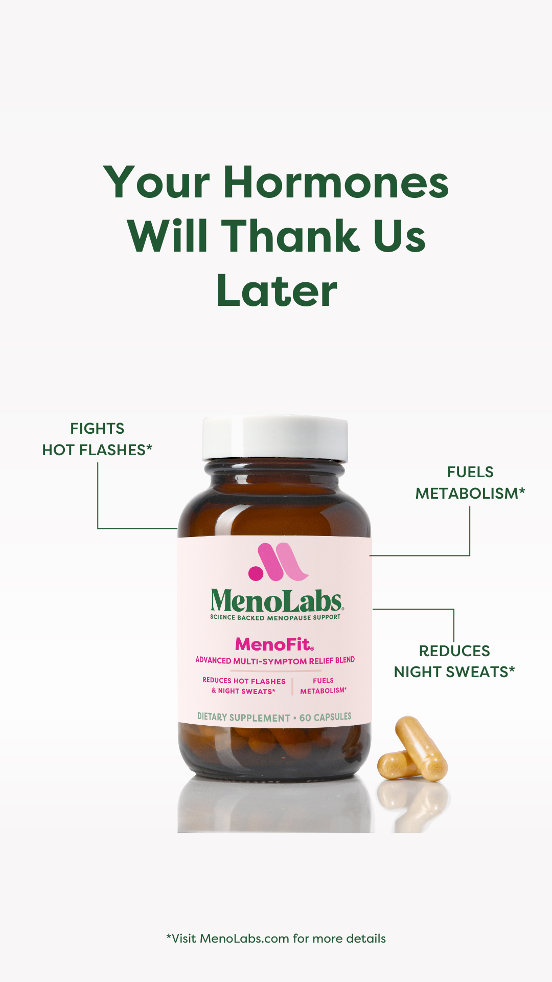 MenoLabs Facebook ad