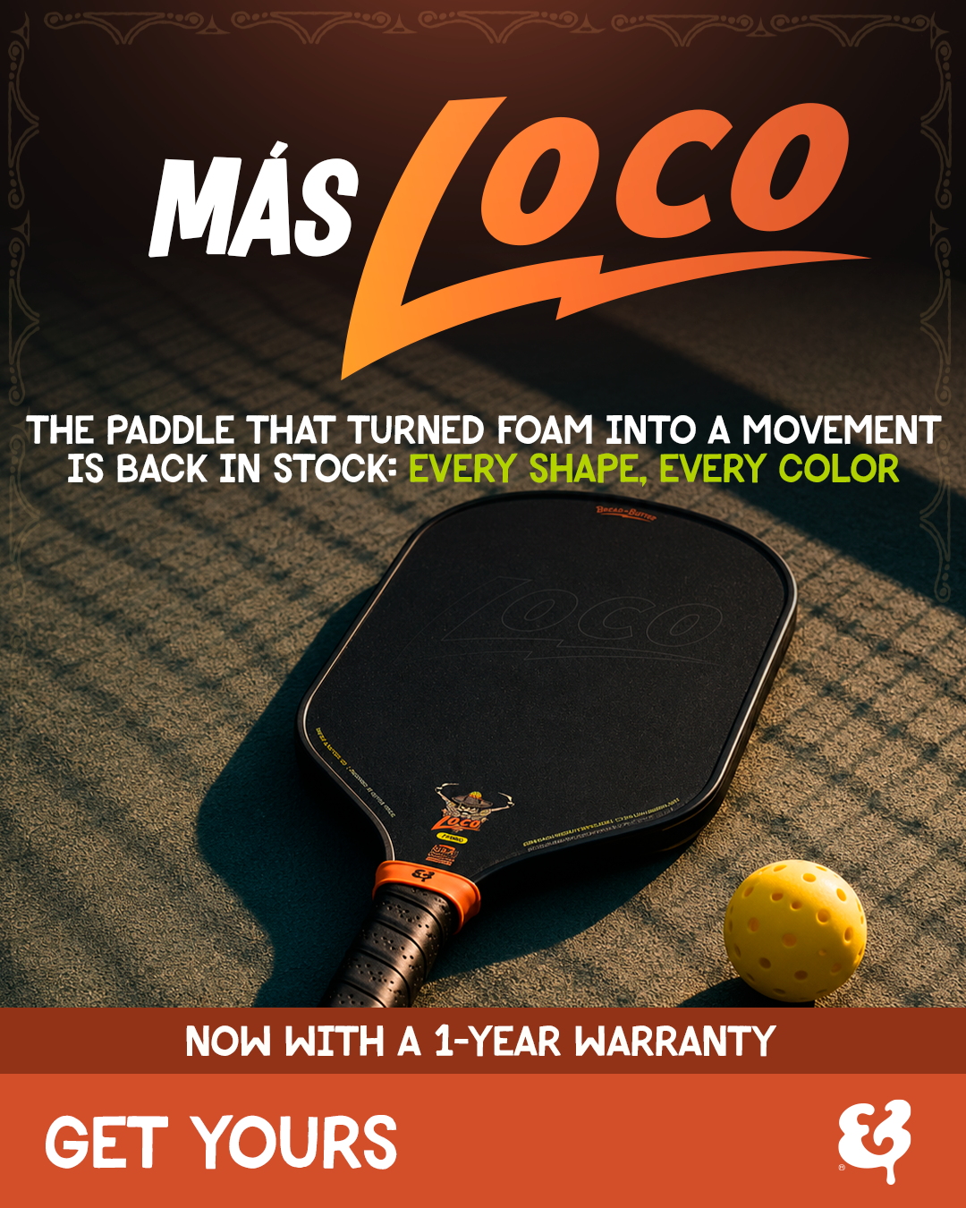 Bread and Butter Pickleball Facebook ad: The Loco Is Back