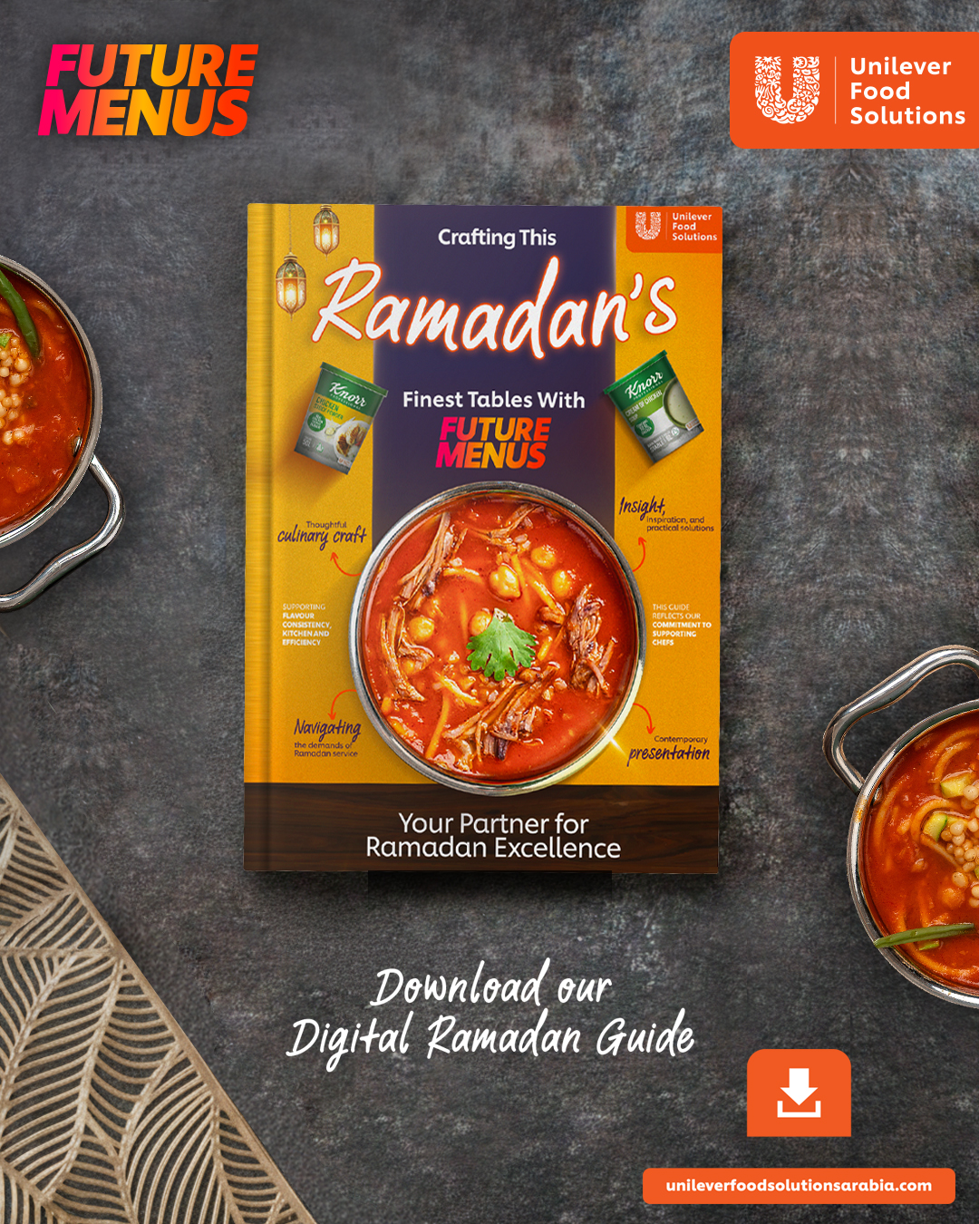 Unilever Food Solutions Facebook ad: Digital Ramadan Guide