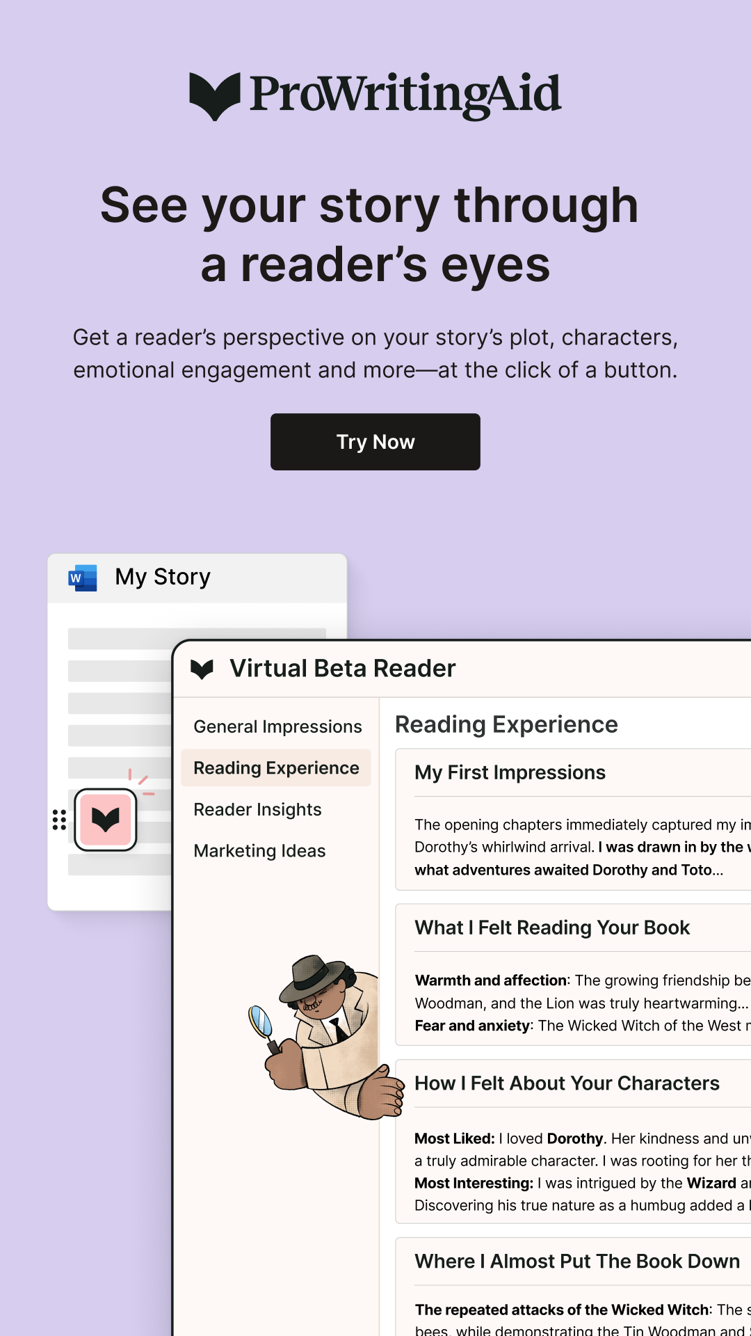 ProWritingAid Facebook ad