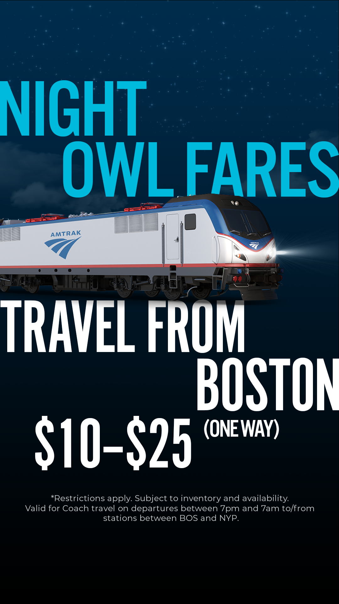 Amtrak Facebook ad from Apr 1, 2026