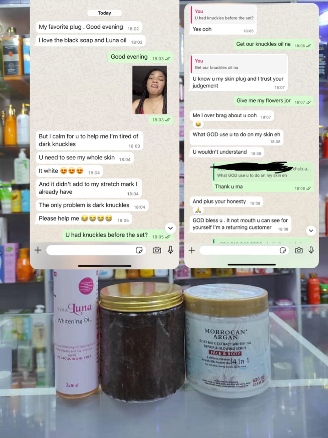 Gglozzy cosmetics Facebook ad: Review na what again?