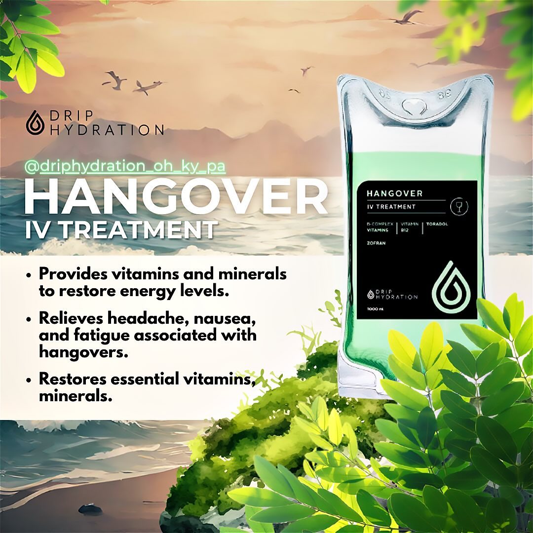 driphydration_oh_ky_pa Facebook ad: Benefits of our hangover IV