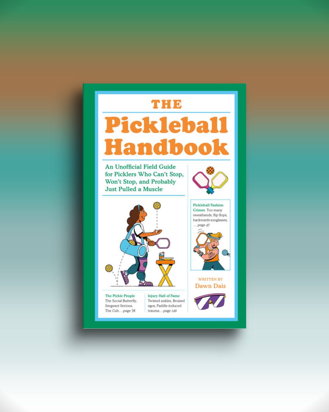 Ten Speed Press Facebook ad: THE PICKLEBALL HANDBOOK