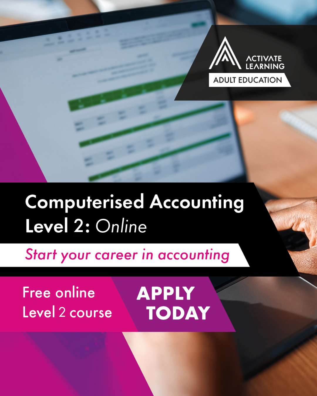 Activate Learning Facebook ad