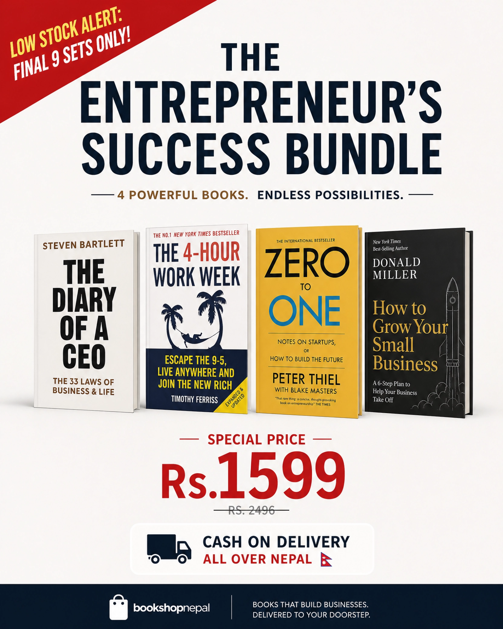Book Shop Nepal Facebook ad