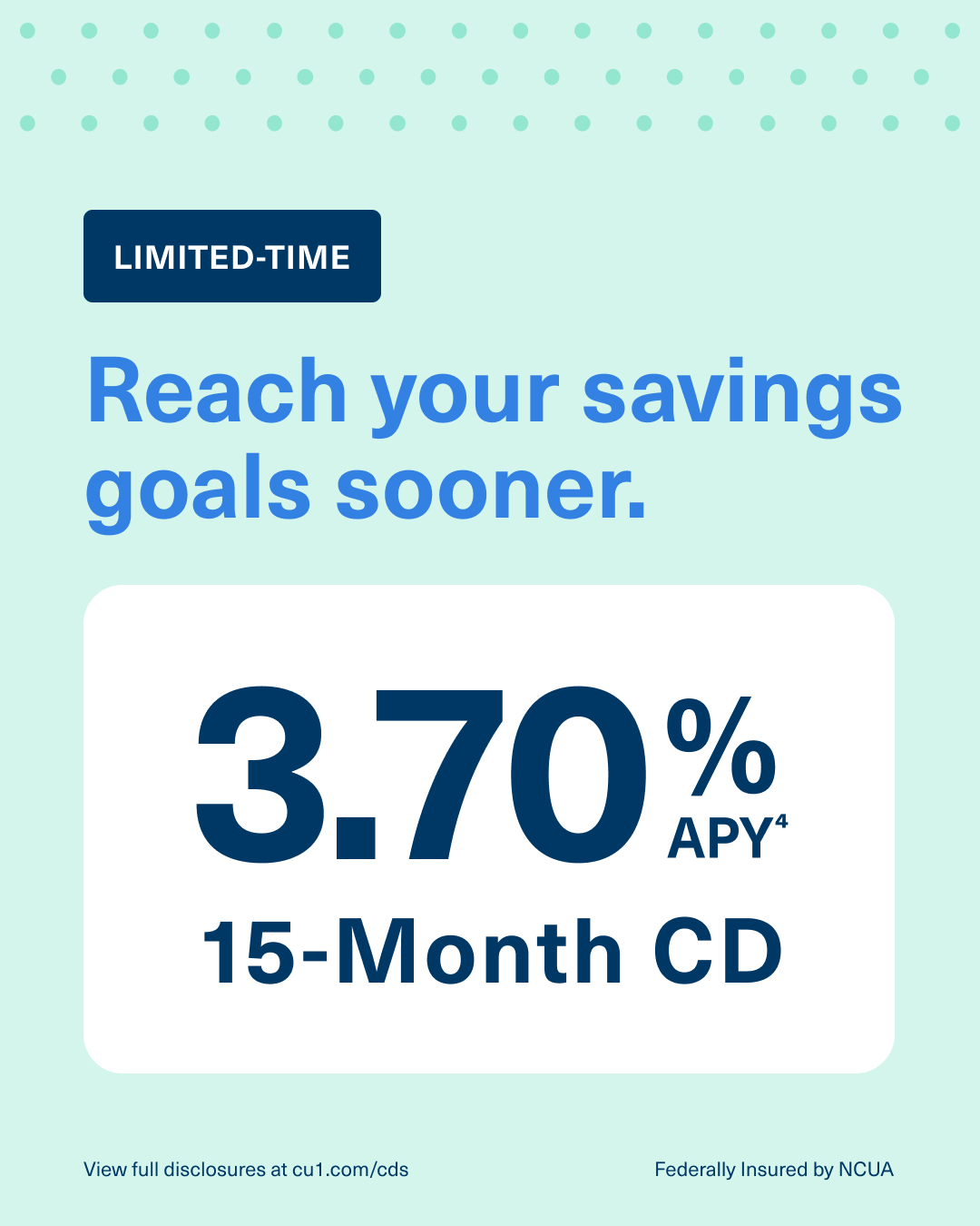 Credit Union 1 Facebook ad