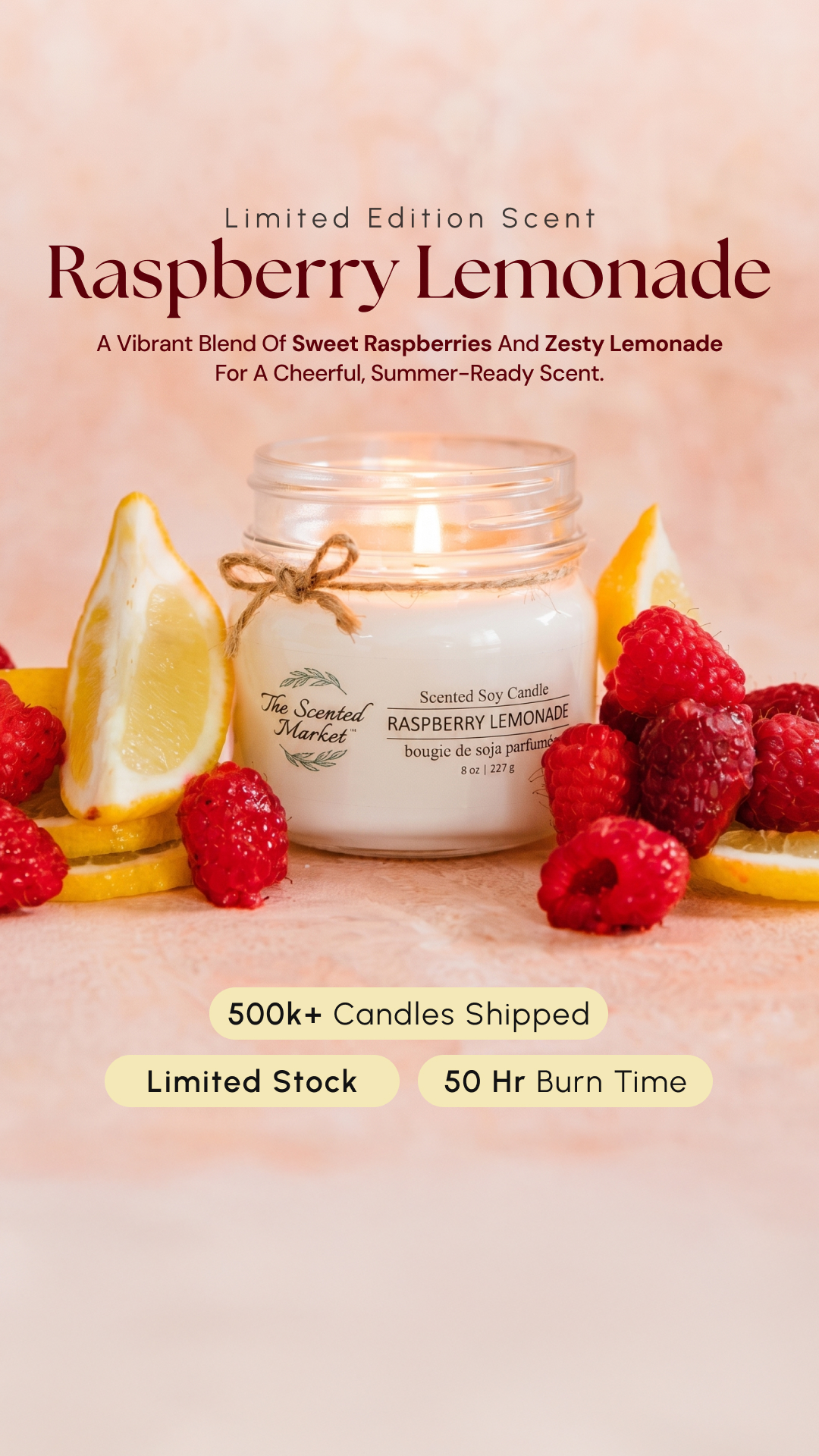 The Scented Market Facebook ad