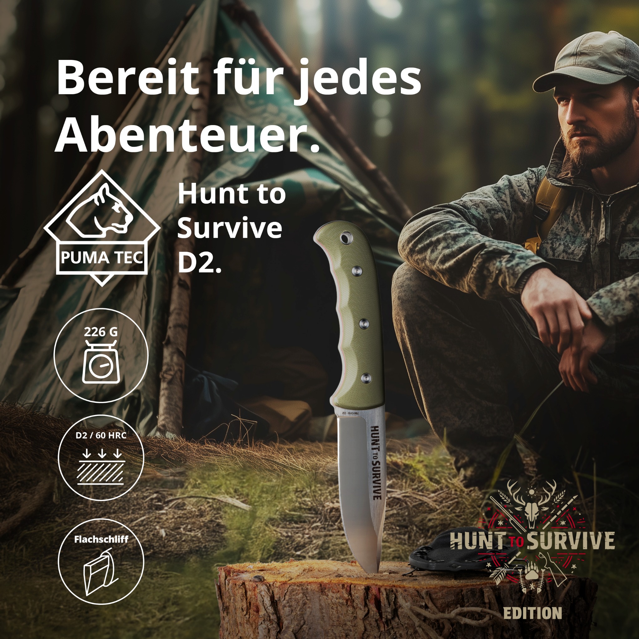 PUMA Knives Germany Facebook ad