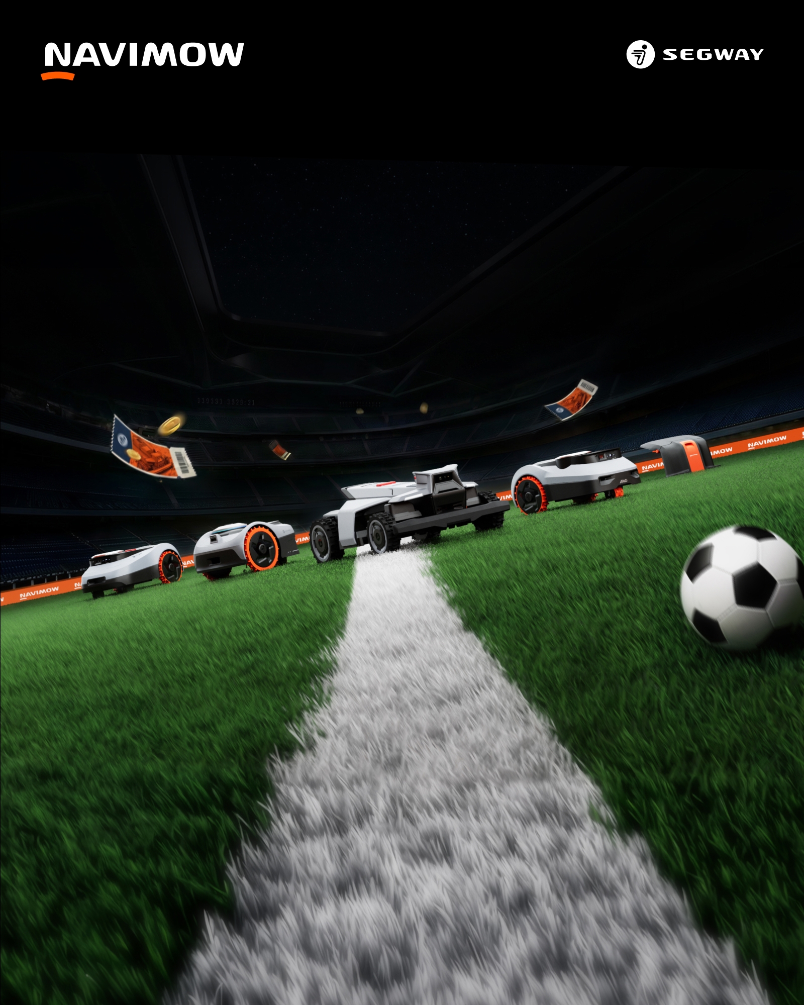 Segway Navimow Nordics Facebook ad: The summer game is on, and so is…