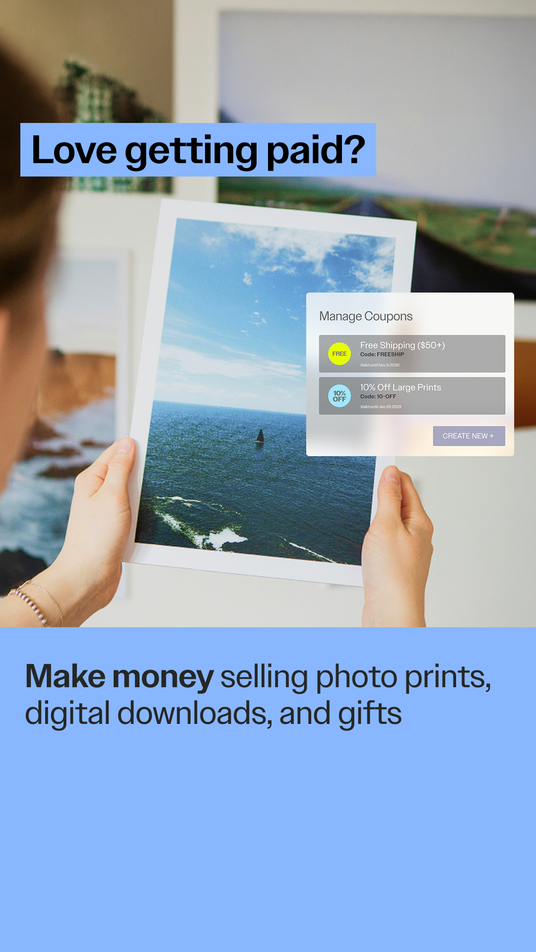 SmugMug Facebook ad