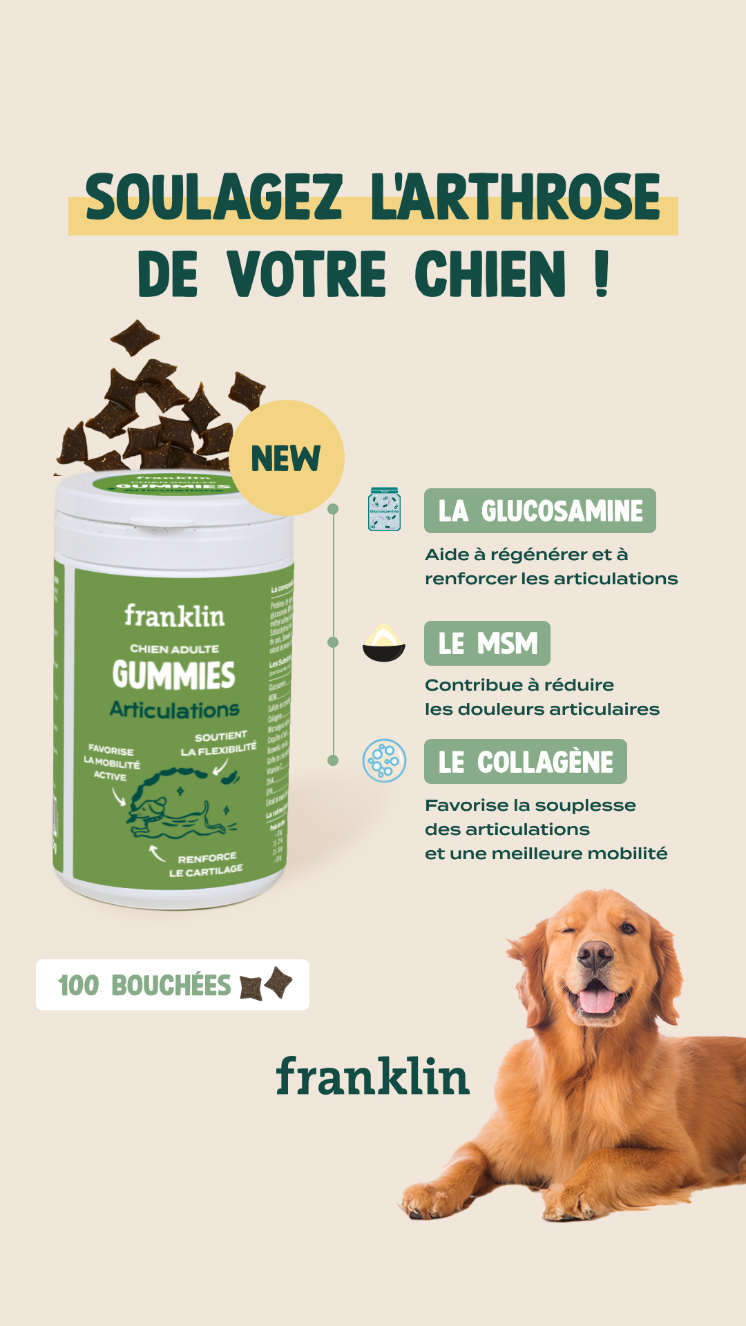 Franklin Pet Food Facebook ad