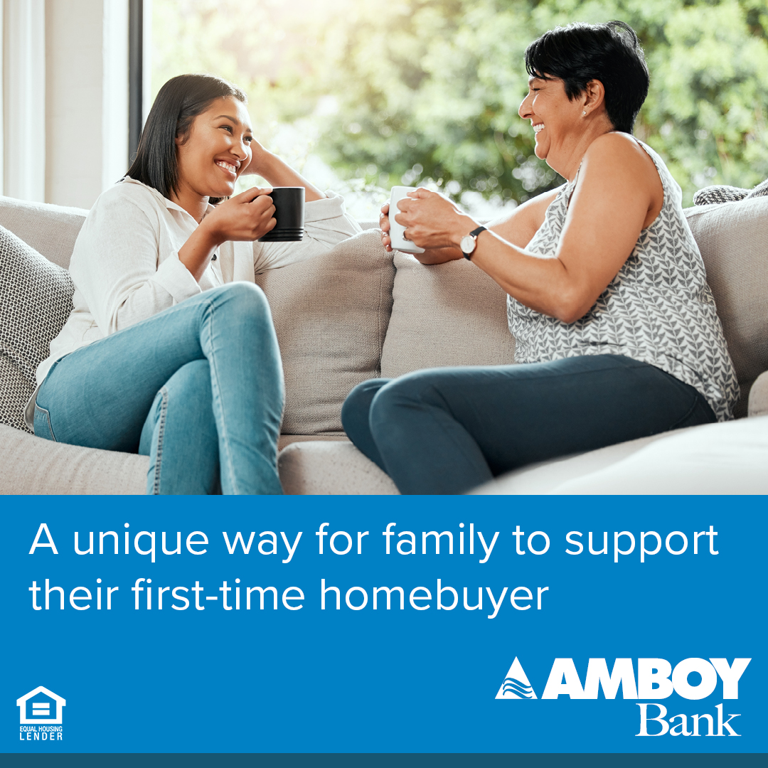 Amboy Bank Facebook ad: Whether you're buying your first home or taking…