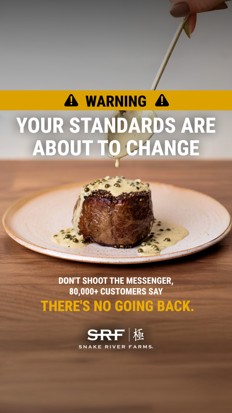 Snake River Farms Facebook ad