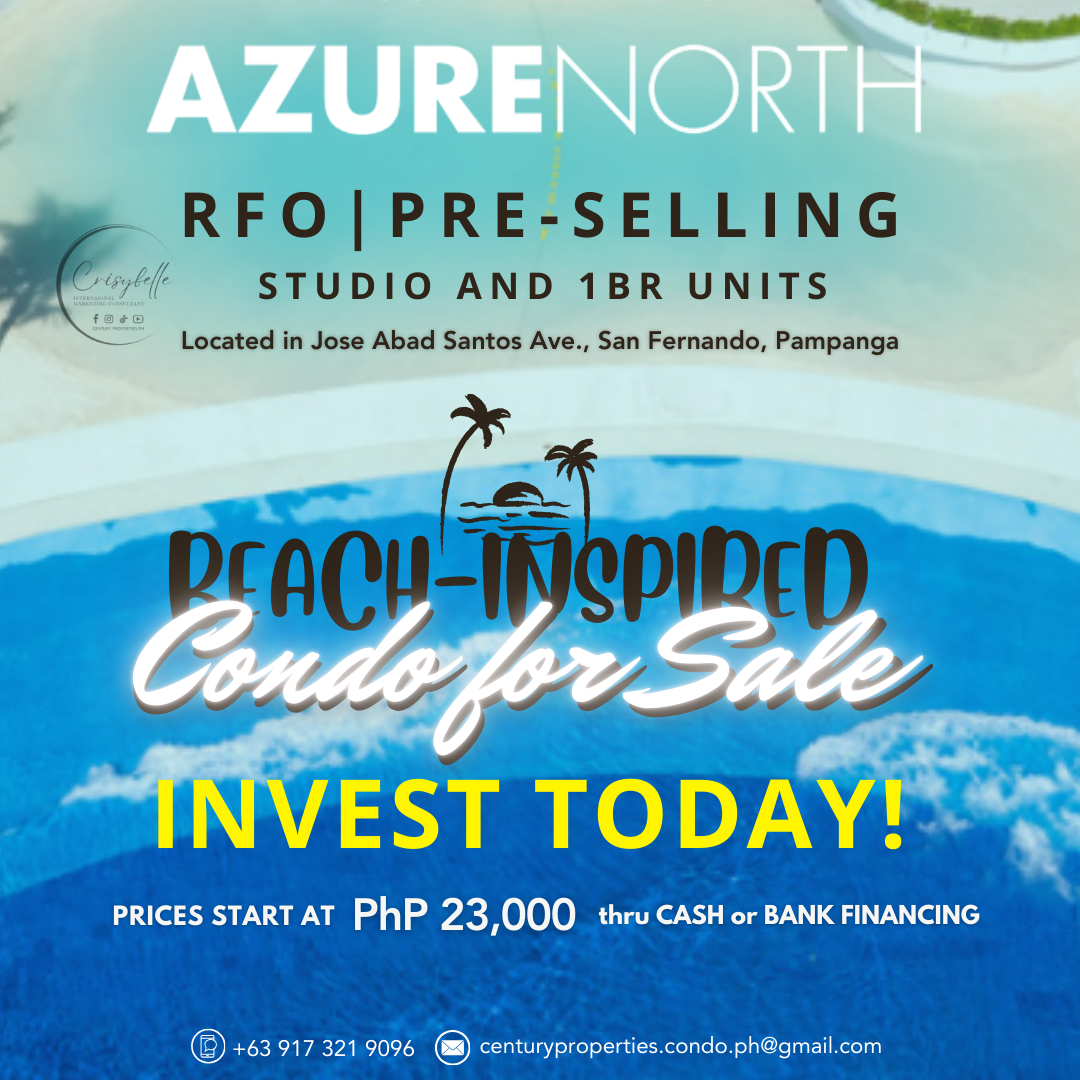 Azure North Pampanga by Cris Facebook ad: Brand NEW Units in Azure