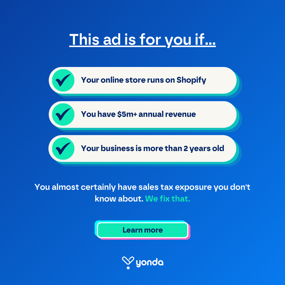 Yonda Facebook ad
